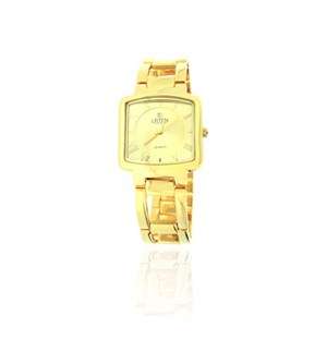 Latan ladies gold plated watch