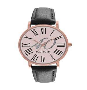 Personalised Ladies Digitime Forties Watch