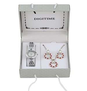 Digitime Ladies Watch and Jewellery Set