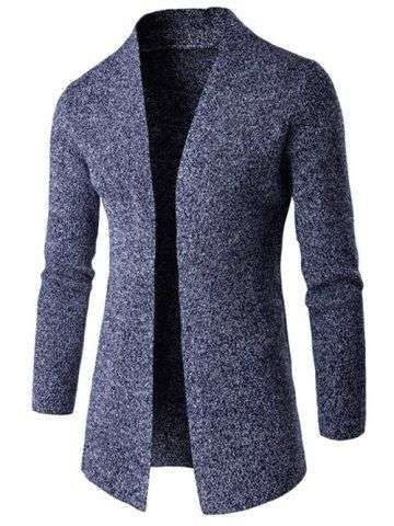 Long Sleeves Computer Knitted Cardigan