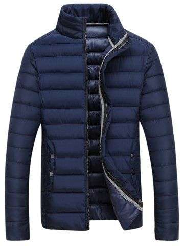 Stand Collar Padded Jacket - Medium