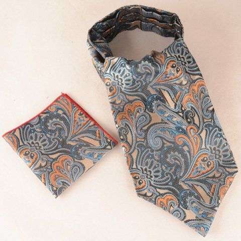 Jacquard Square Pocket Hanky and Cravat