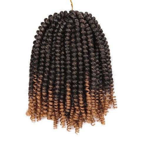 Short Shaggy Afro Spring Twist Braids Hair Extensions