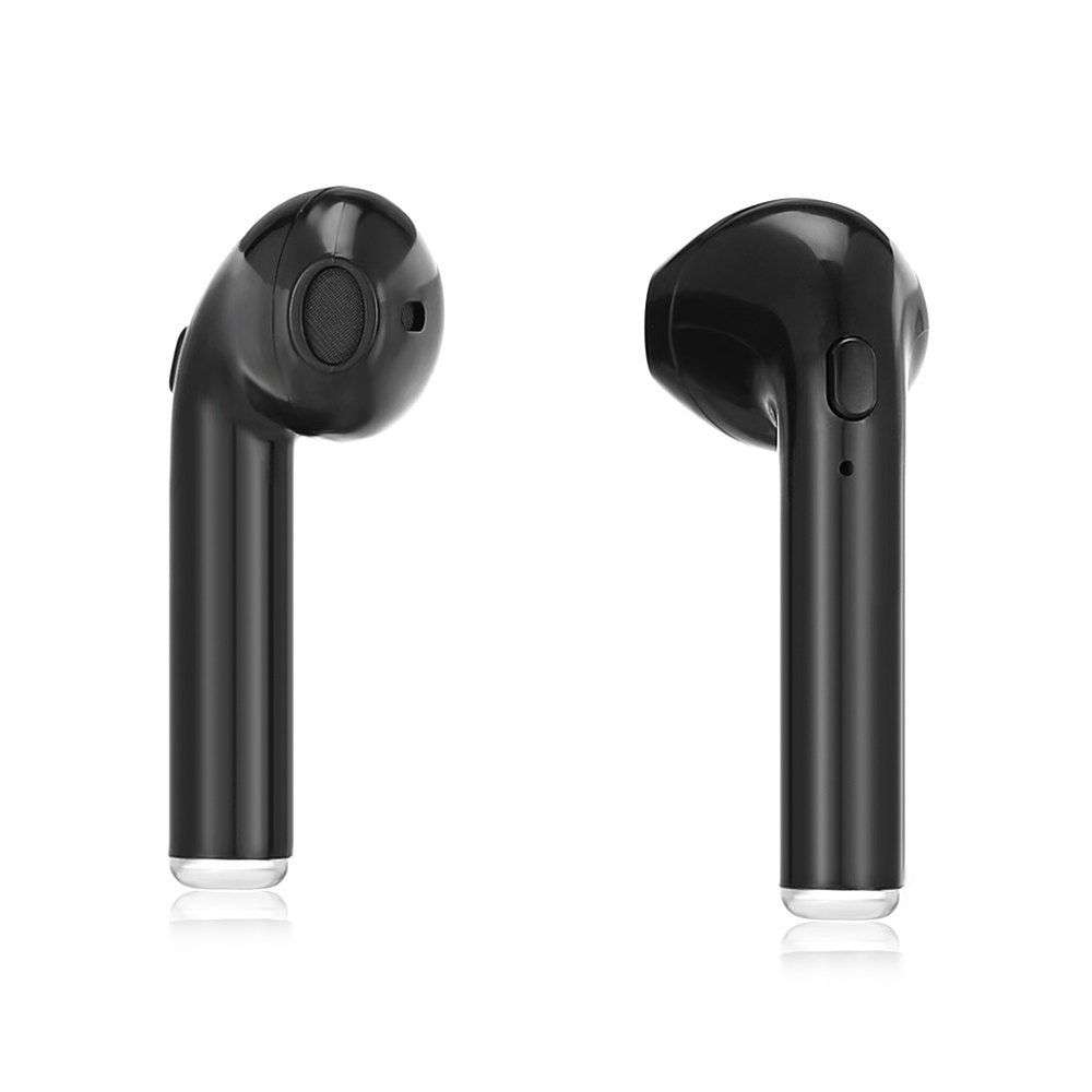 Gocomma i7s Wireless Bluetooth Earphones - Black