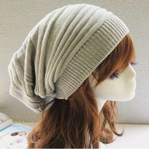 Knitted Slouchy Beanie