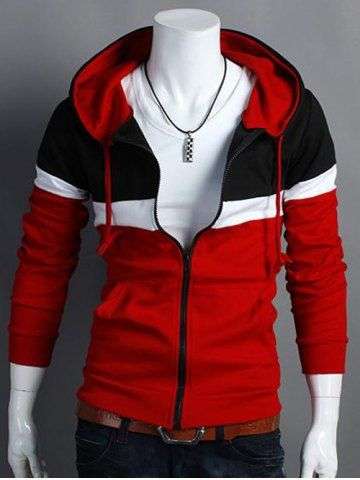 Zip Up Long Sleeve Hoodie