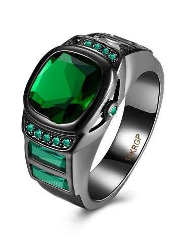 Vintage Artificial Gem Ring