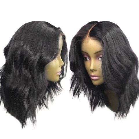 Lace Front Long Center Part Shaggy Wavy Synthetic Wig