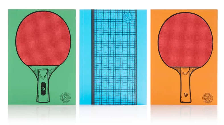 Table Tennis Note Book Set -3pc