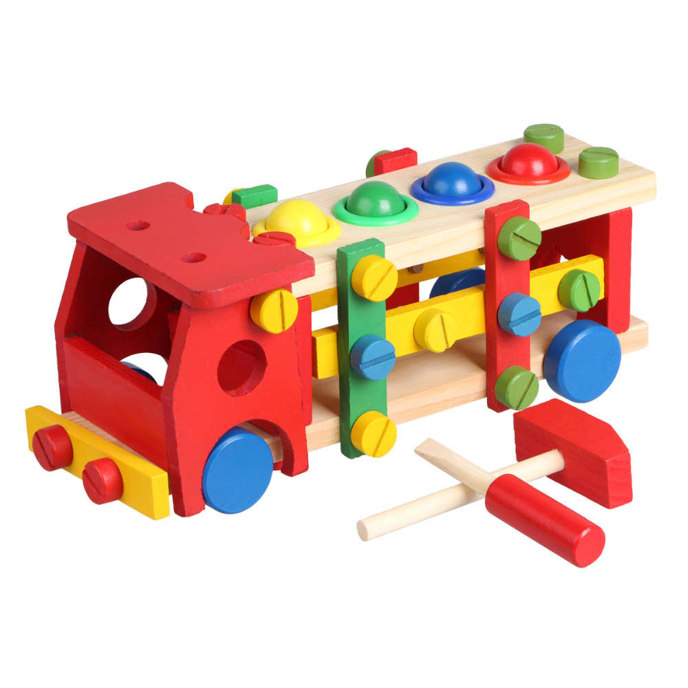 Wooden Toy - Tool Truck