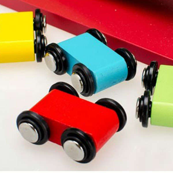 Toy - Wooden Minature Speeding Car