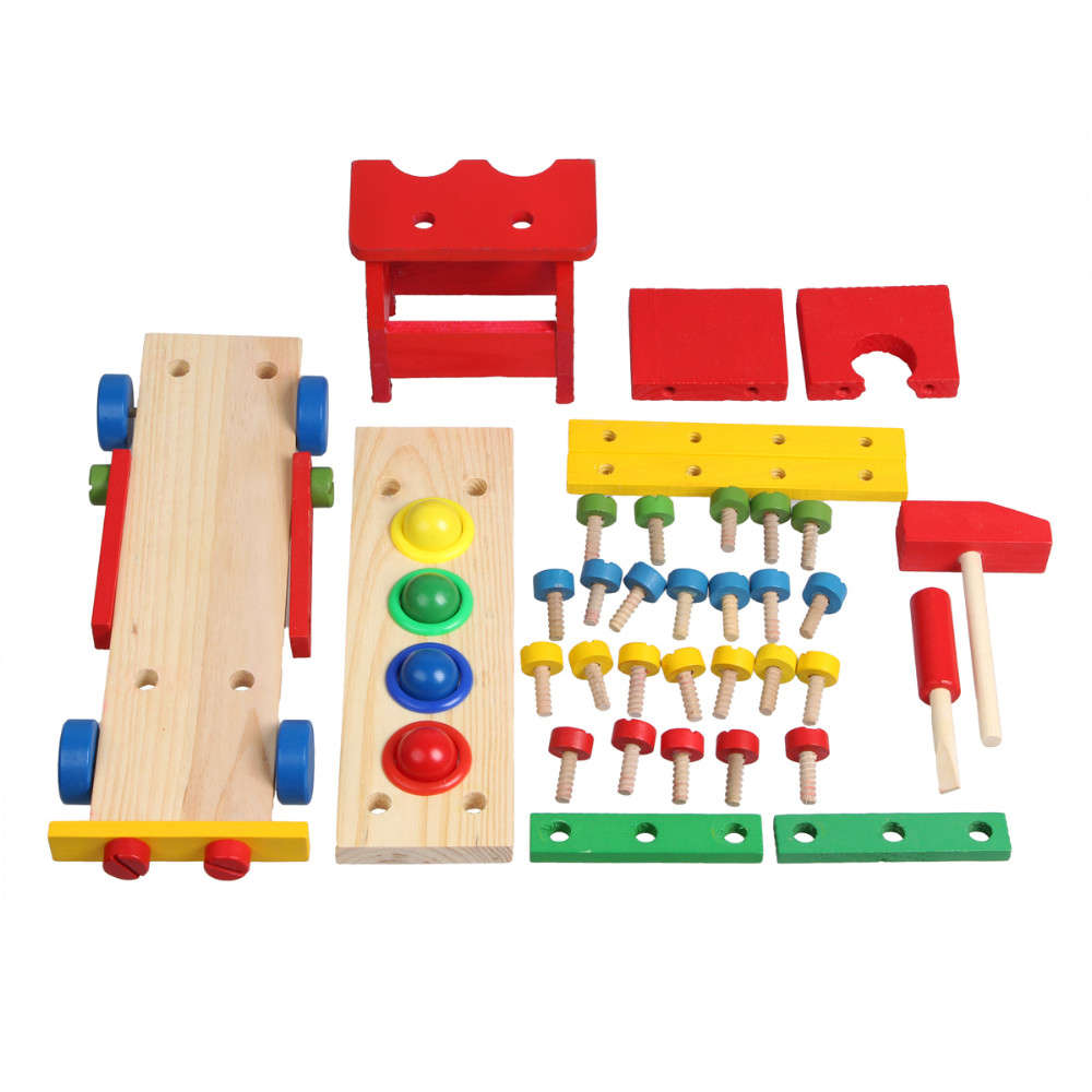 Wooden Toy - Tool Truck