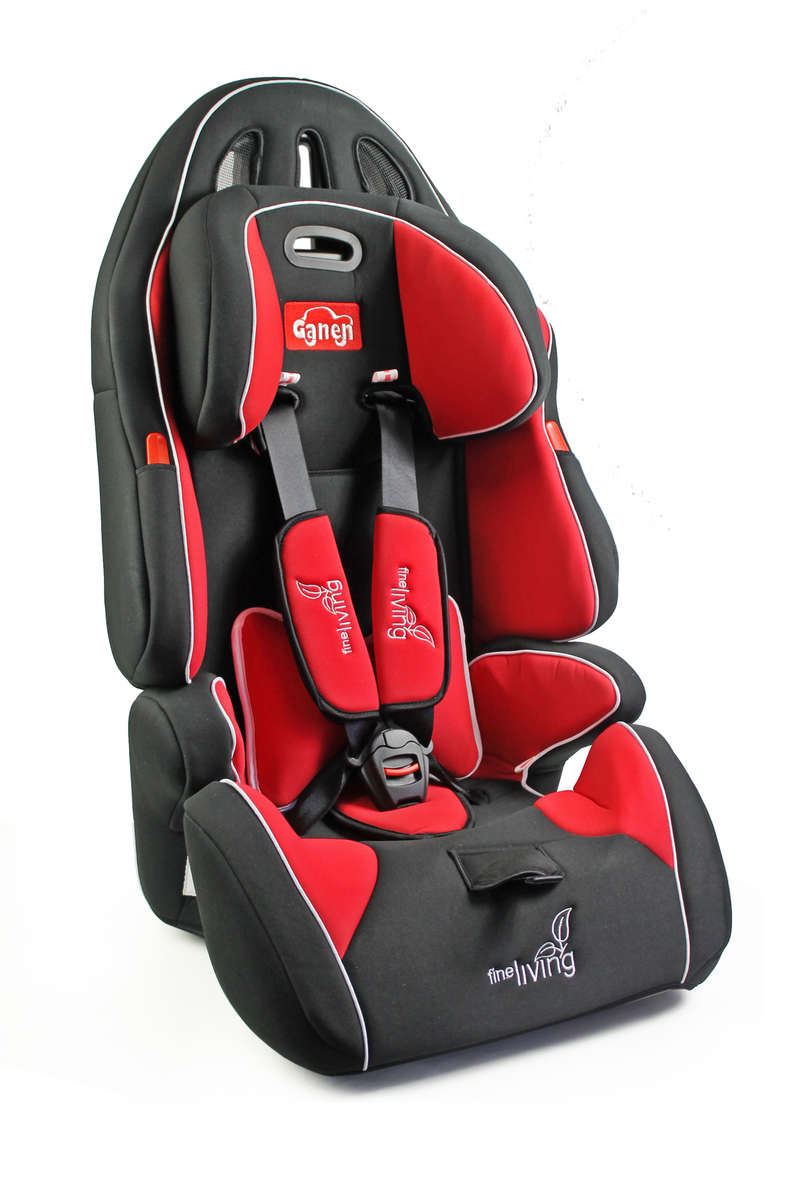 Baby Car Seat - Red/Black