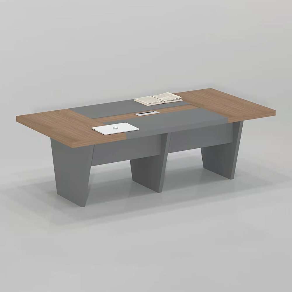GOF Furniture-Rammy Boardroom Table - Walnut