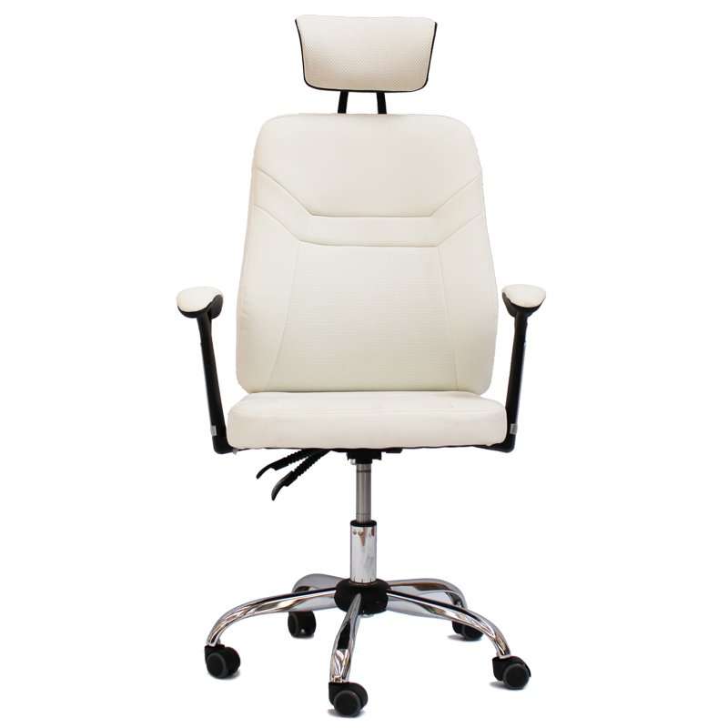 GOF Furniture - Revolt Office Chairs - White