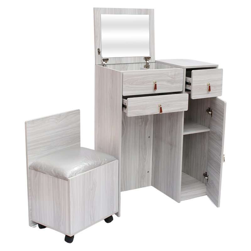 GOF Furniture-Rustic Dressing Table - Beige