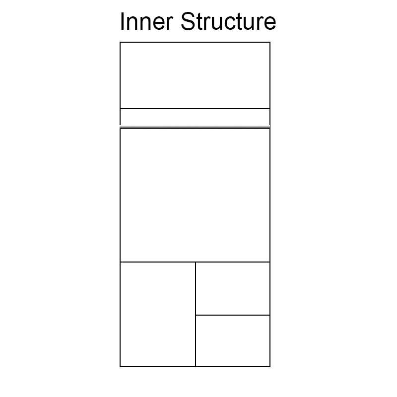 GOF Furniture-Manhattan 2Door Wardrobe - Light Grey