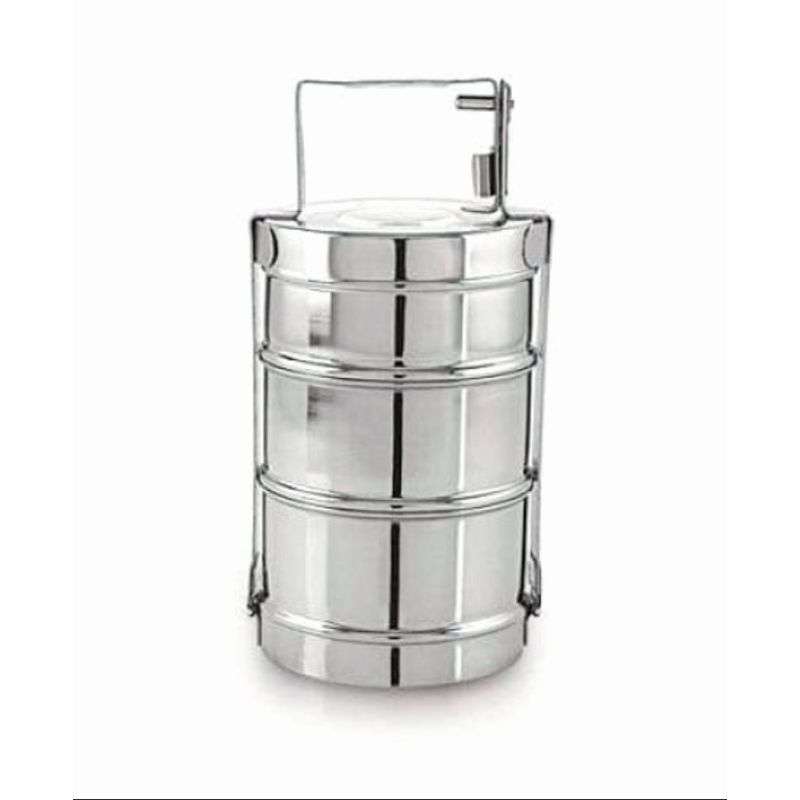 Tiffin Box Traditional Indian Lunch Box-3 Layer