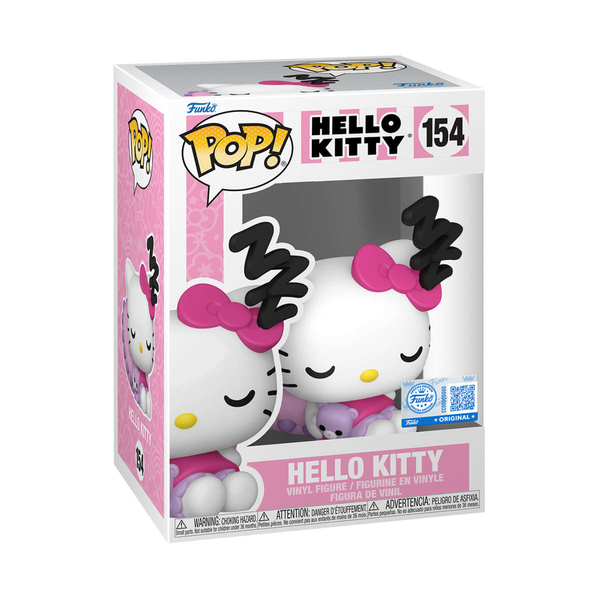 Hello Kitty (Sleeping) - Hello Kitty Funko Pop Figure - Special Edition #154