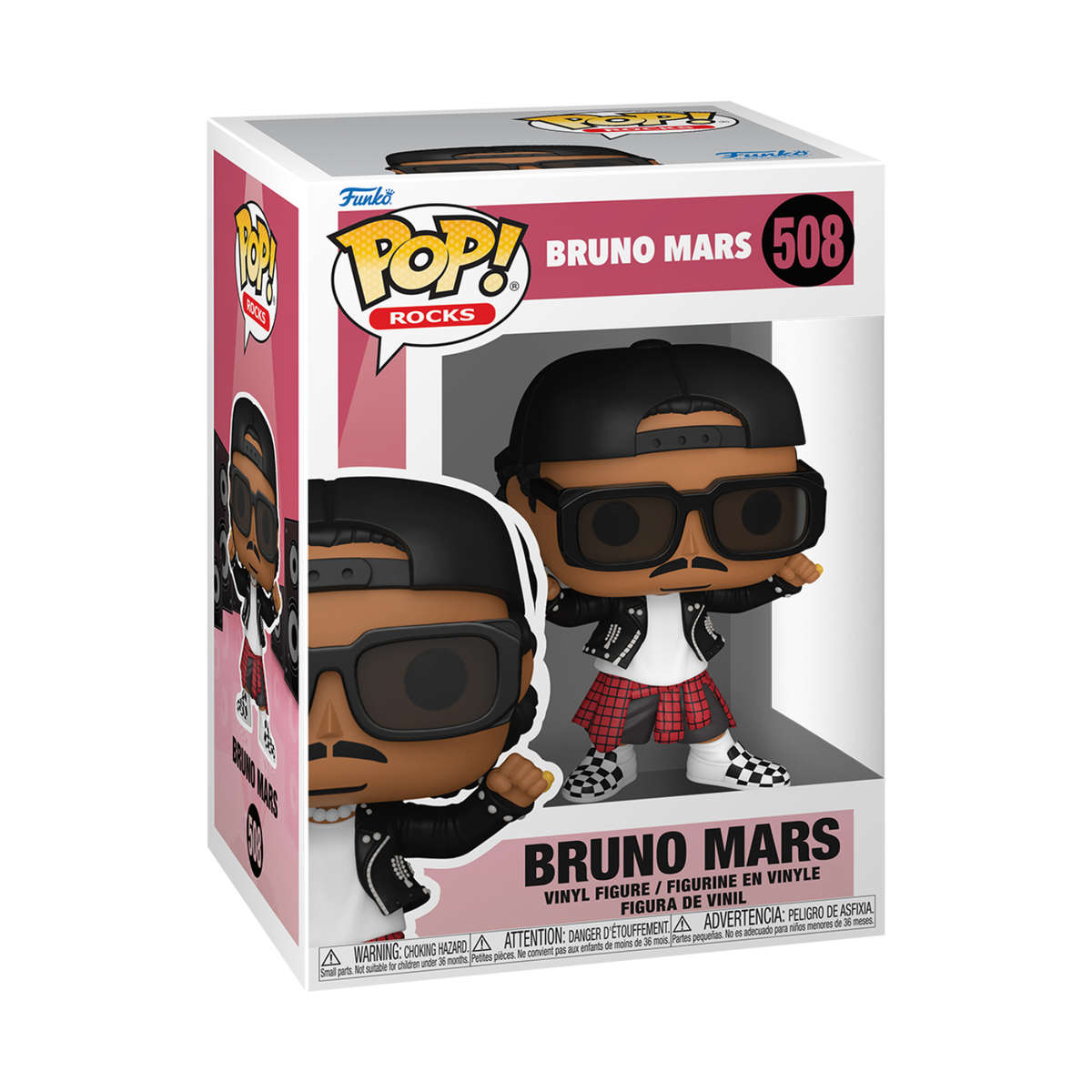 Bruno Mars (APT.) - Bruno Mars Funko Pop Rocks Figure #508