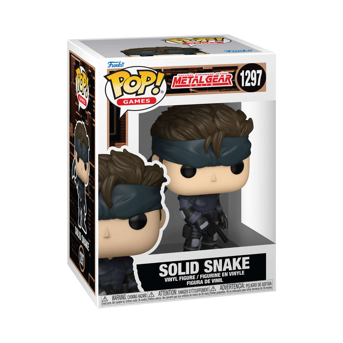 Solid Snake - Metal Gear Solid Funko Pop Figure #1297