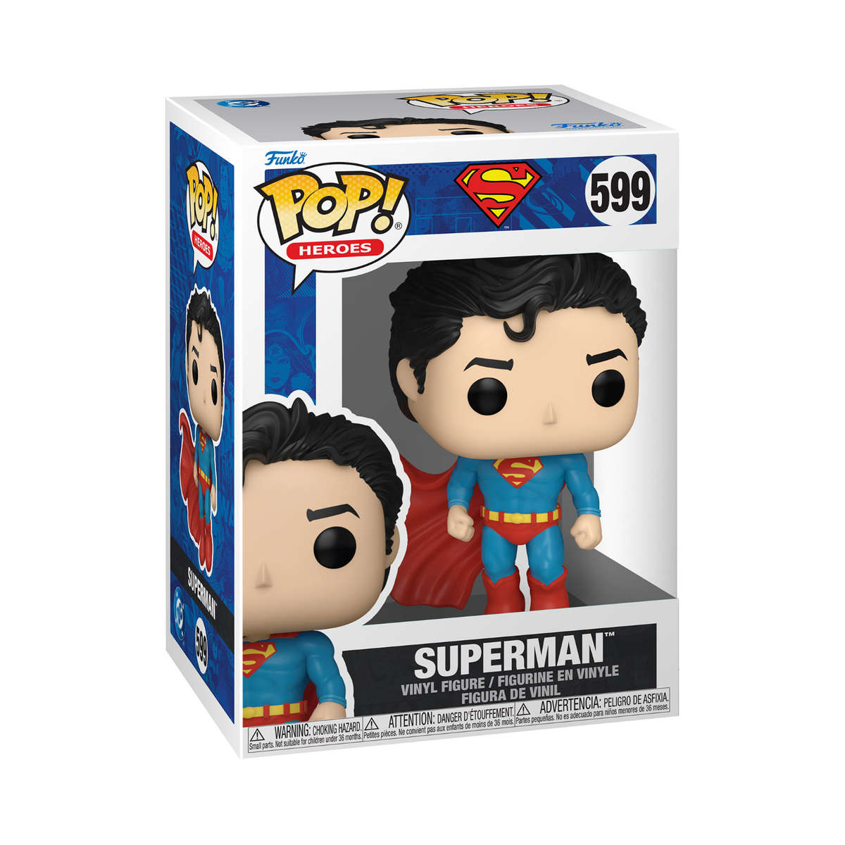 Superman - Dc Comic Superman Funko Pop Figure #599