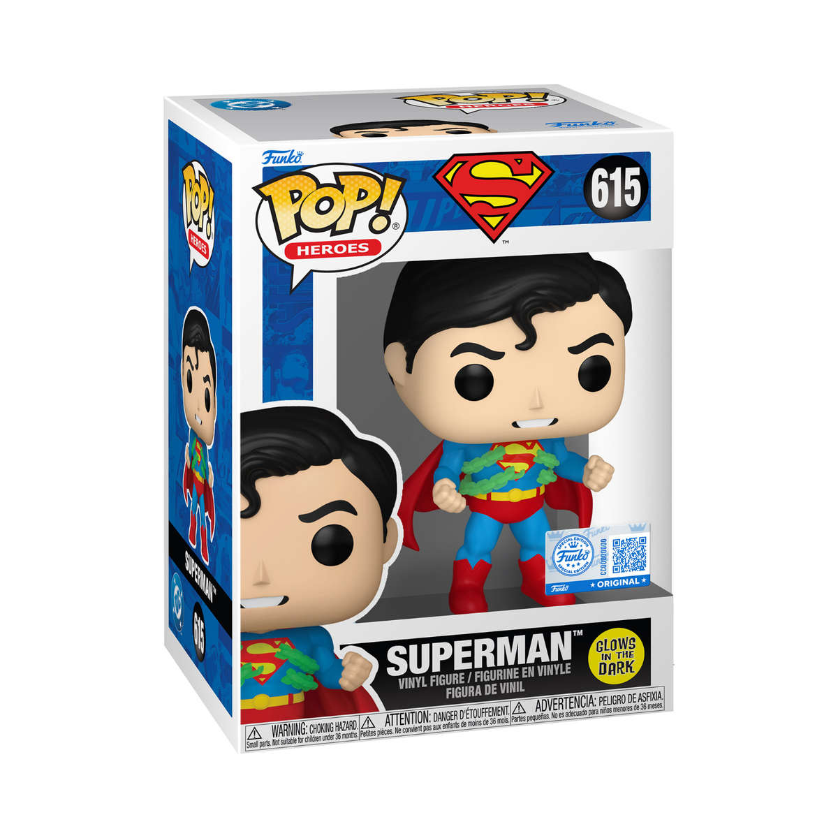 Superman - Superman Funko Pop Figure - Special Edition #615