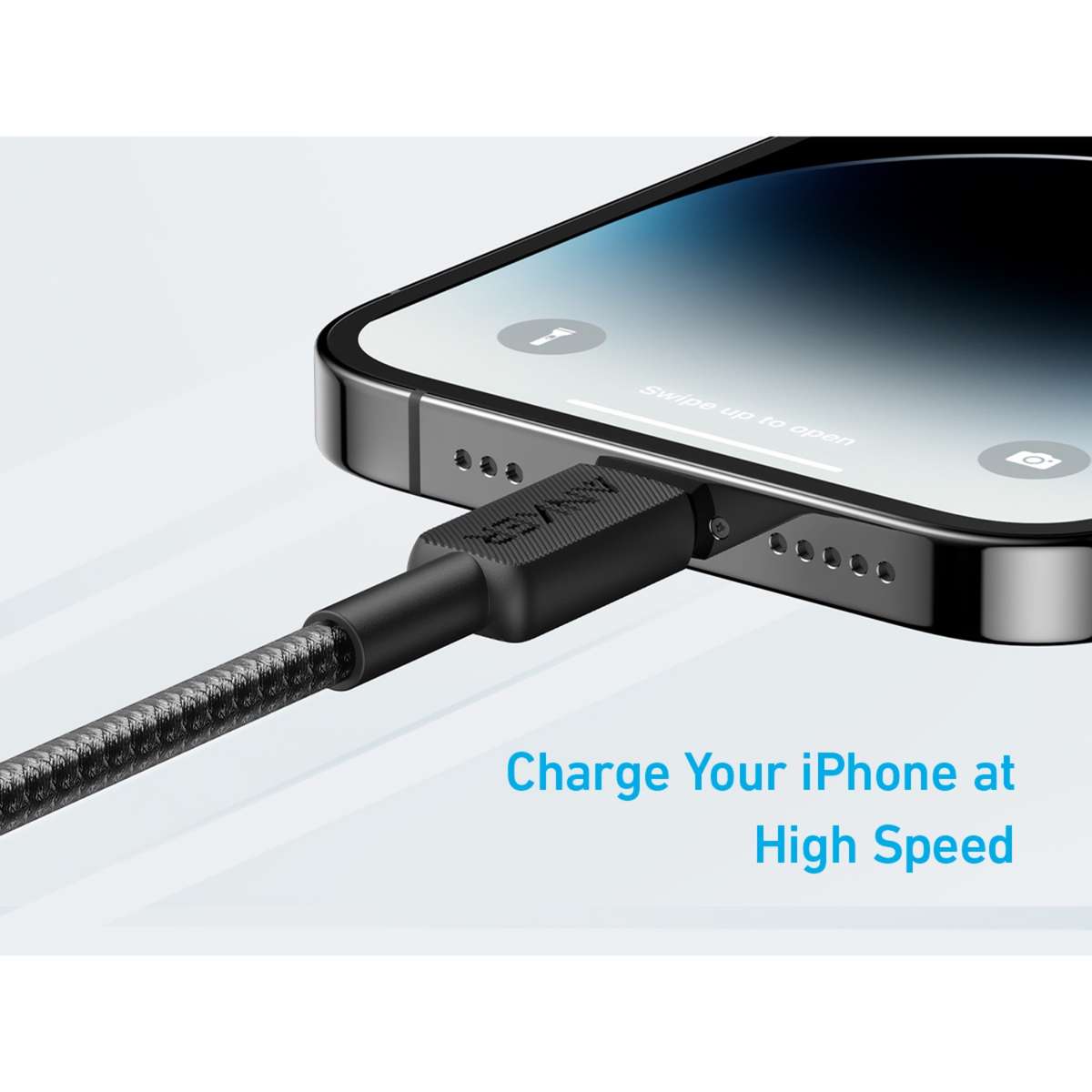 Anker 60W PowerLine Type C To Lightning Cable - 0.9m Black