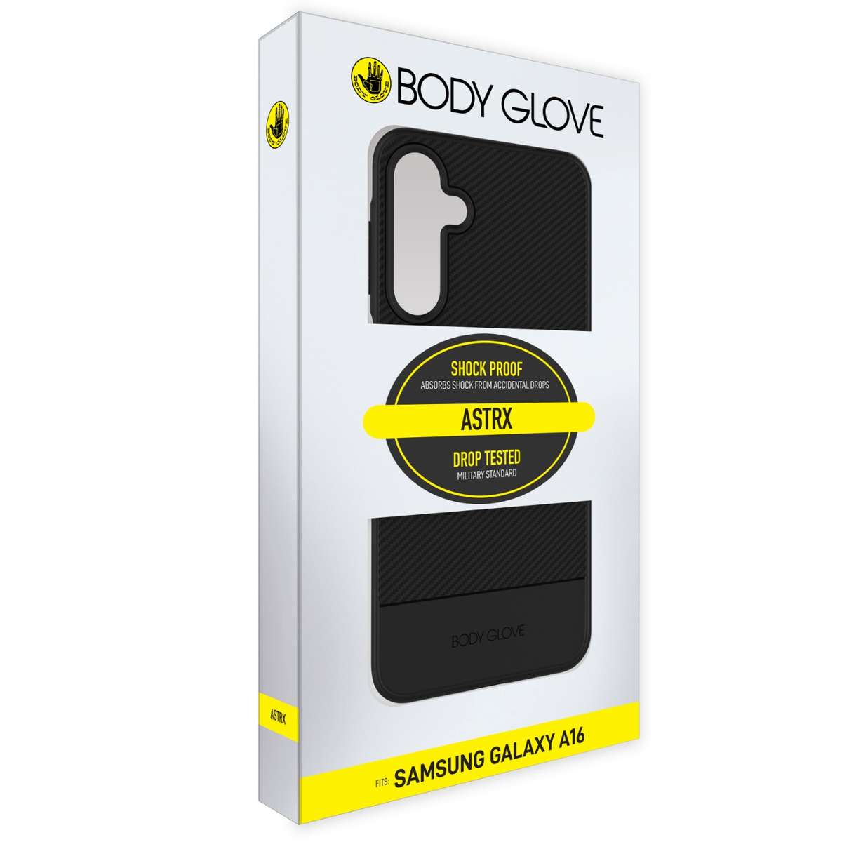 Samsung Galaxy A16 Body Glove Astrx Case  Black