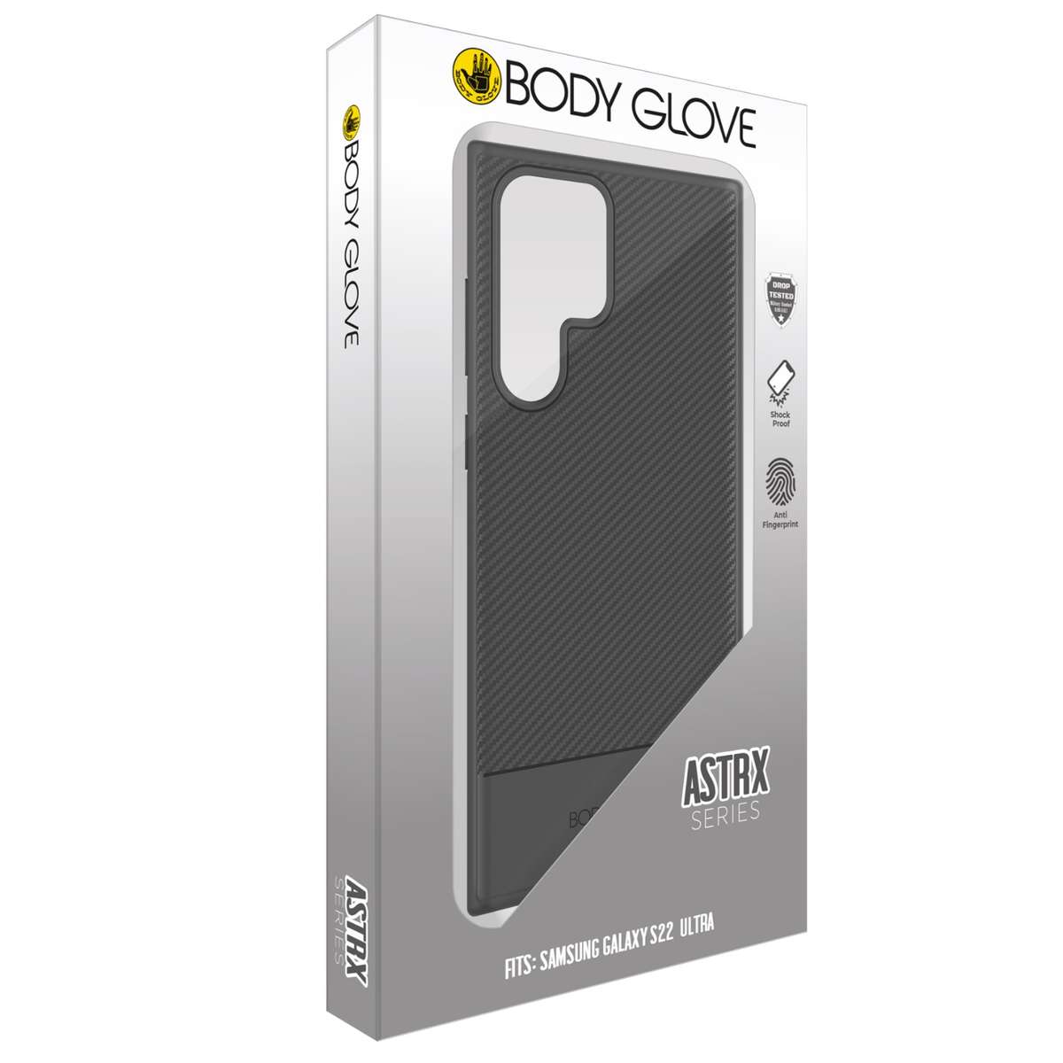 Samsung Galaxy S22 Ultra 5G Body Glove Astrx Case  Black