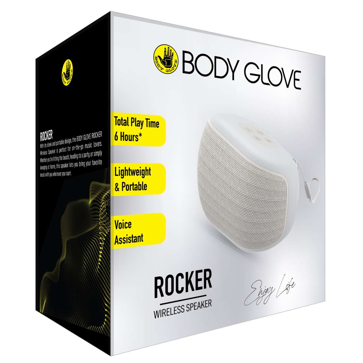 Body Glove Rocker Portable Bluetooth Speaker - White