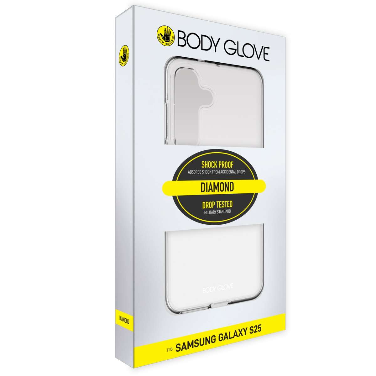 Samsung Galaxy S25 Body Glove Diamond Case  Clear
