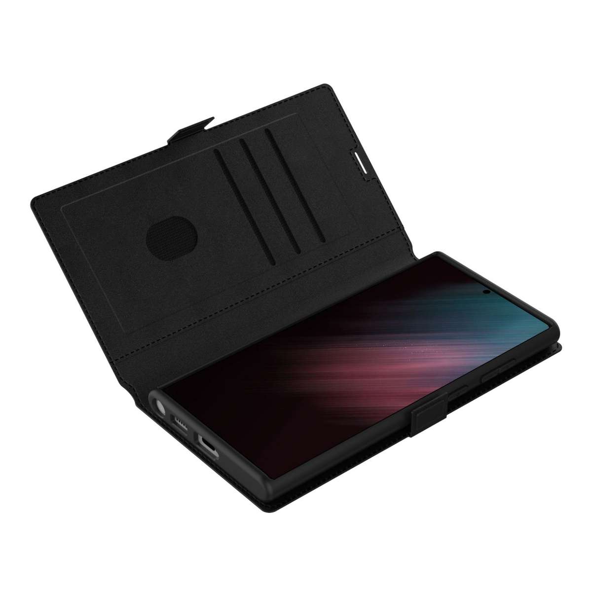 Samsung Galaxy S23 Ultra Body Glove Flip Series Case  Black
