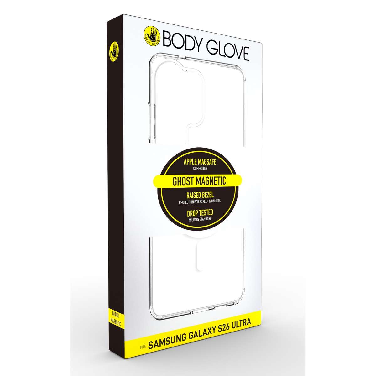 Samsung Galaxy S26 Ultra Body Glove Ghost Magnetic Case - Clear