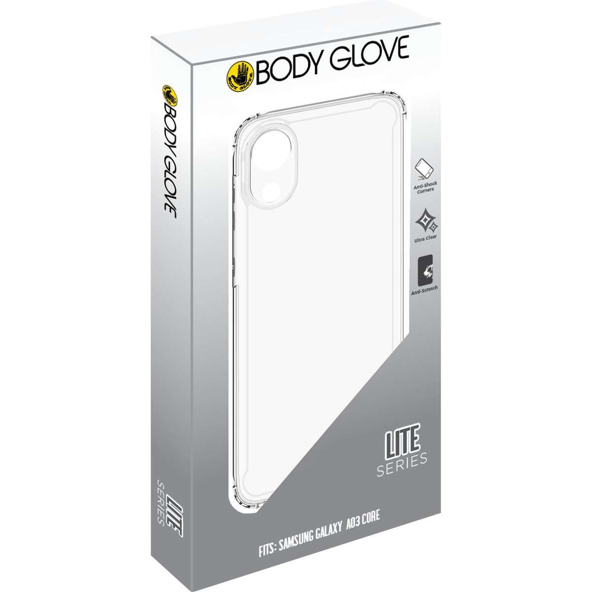 Samsung Galaxy A03 Core Case - Body Glove Lite Series Cover - Clear