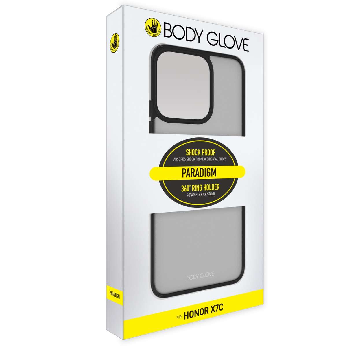 Honor X7c Body Glove Paradigm Case  Black