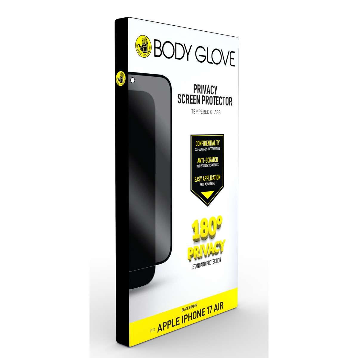 Apple iPhone 17 Air Body Glove Privacy Screen Protector