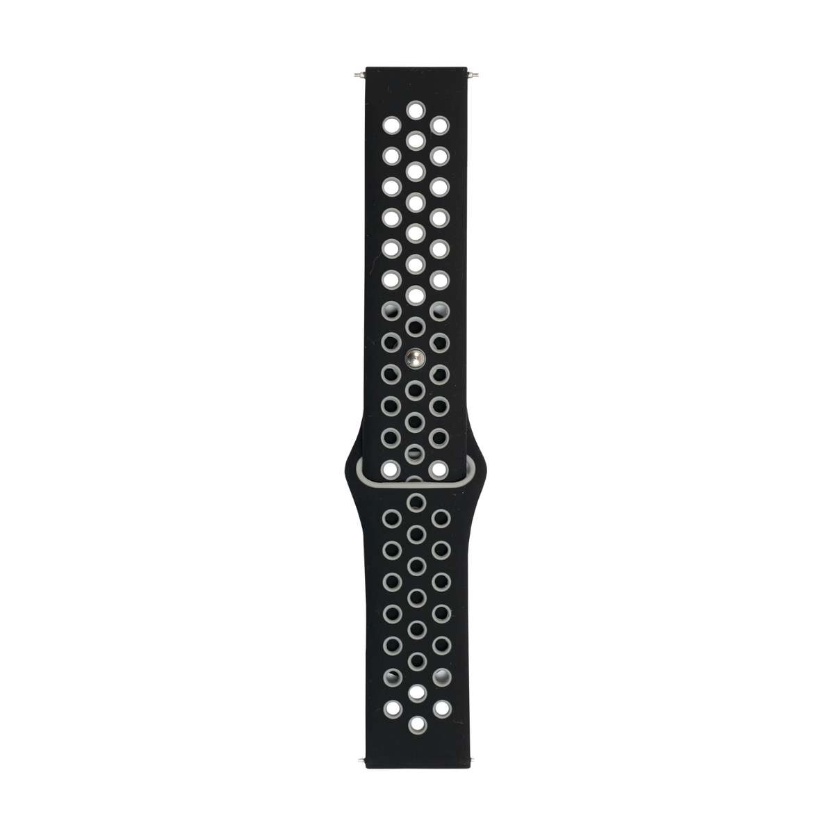Samsung Galaxy Watch6/5/5 Pro/4 Body Glove Silicone Strap 44/45mm - Black/White