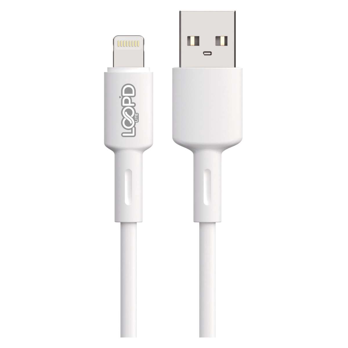 Loopd LITE 12W USB to Lightning Cable -1m White