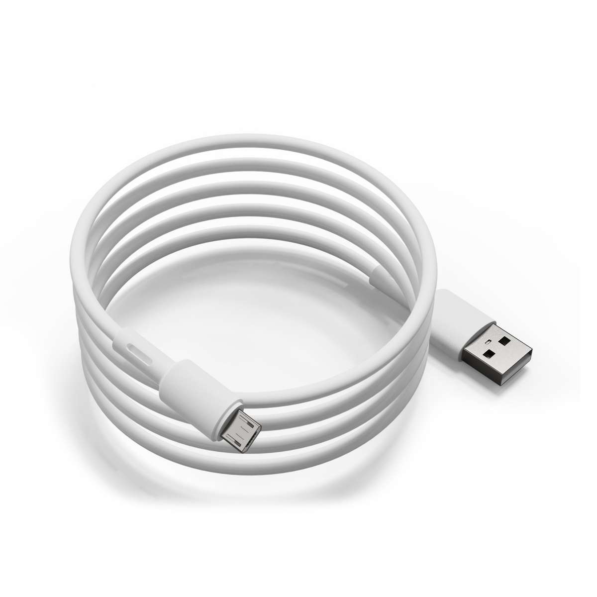 Loopd LITE 12W USB A To Micro USB Cable - 1m White