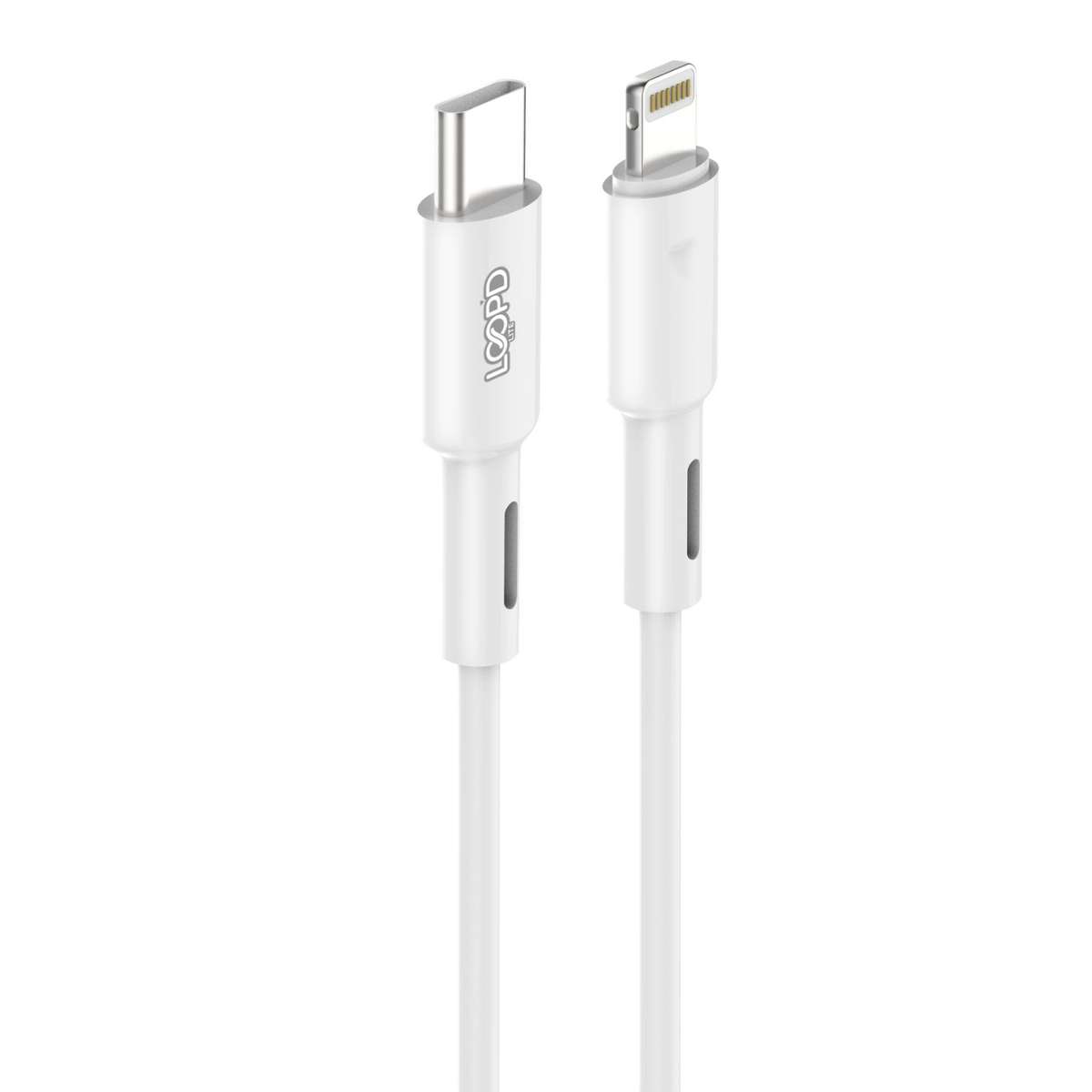 Loopd Lite 27W Type C To Lightning Cable - 1m White