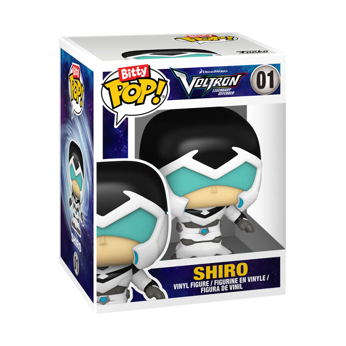 Voltron with Shiro - Voltron Legendary Defender Funko Bitty Pop Bitty Bot