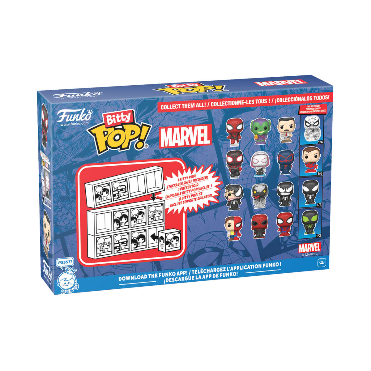 Spider-Man Funko Bitty Pop Series 3 - 4 Pack