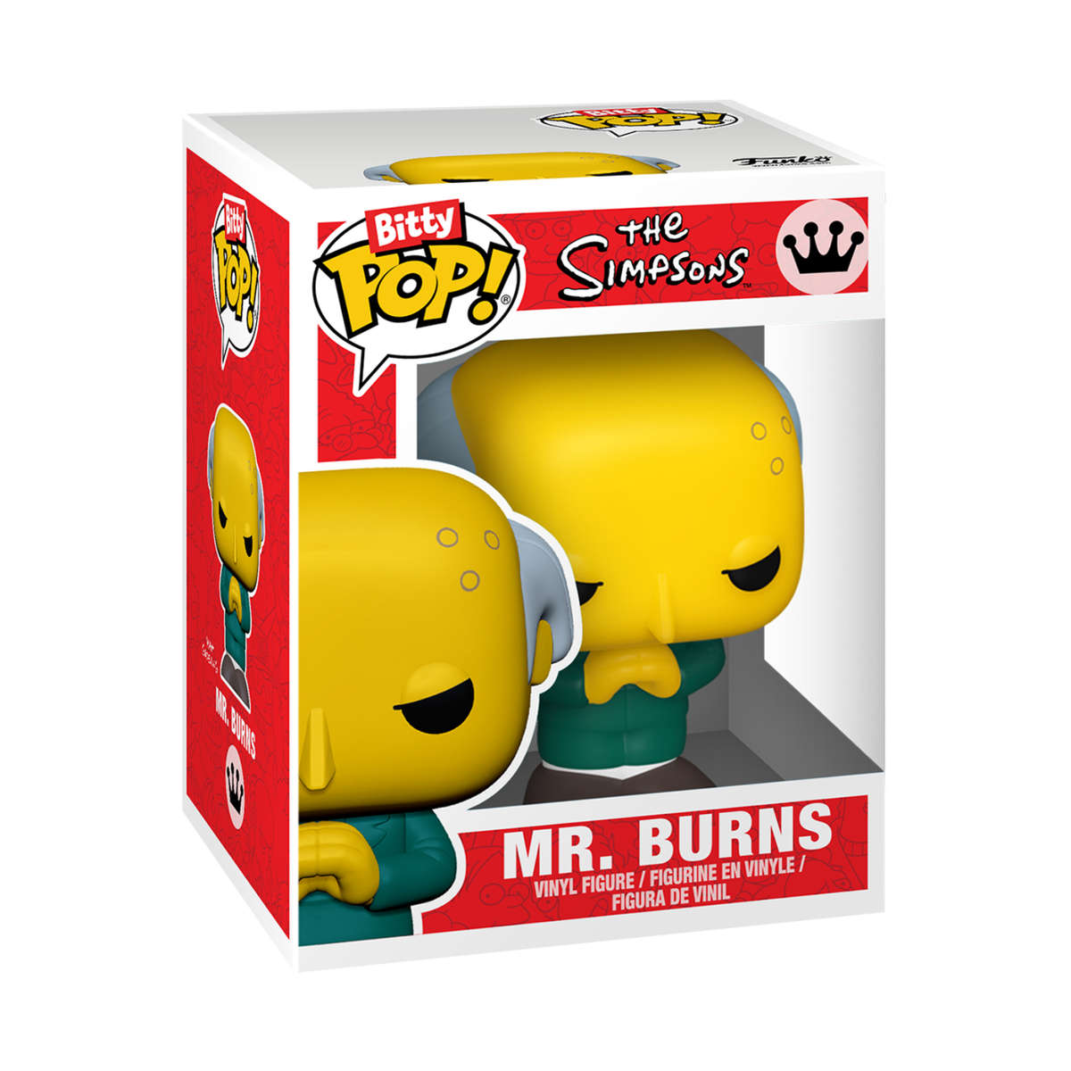 The Simpsons Funko Bitty Pop Series 1 - 4 Pack