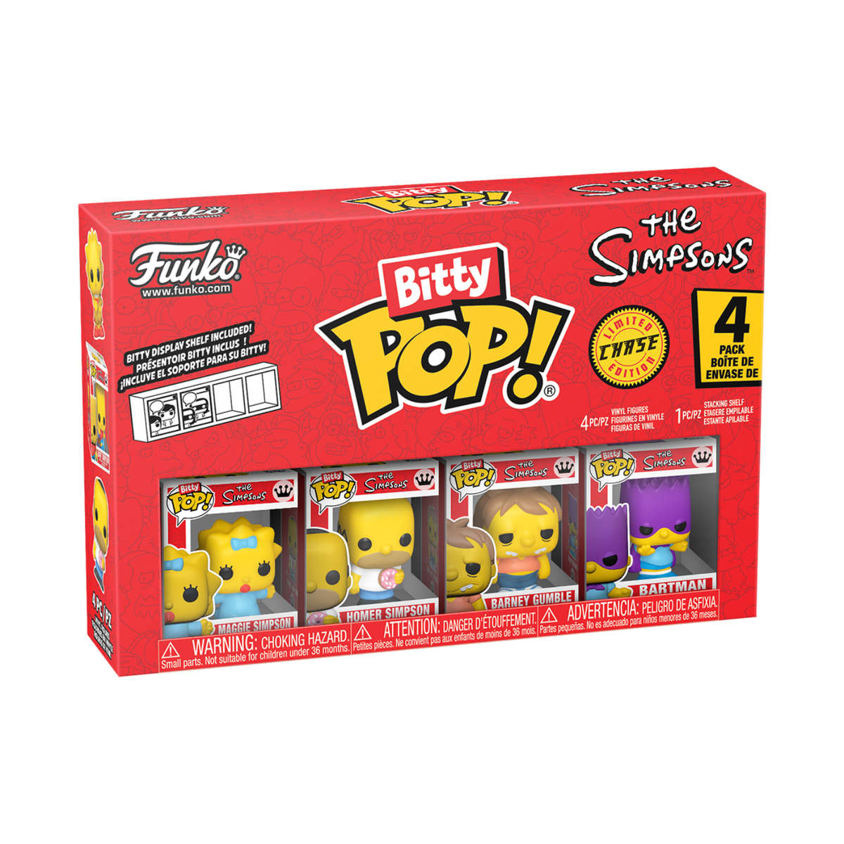 The Simpsons Funko Bitty Pop Series 3 - 4 Pack