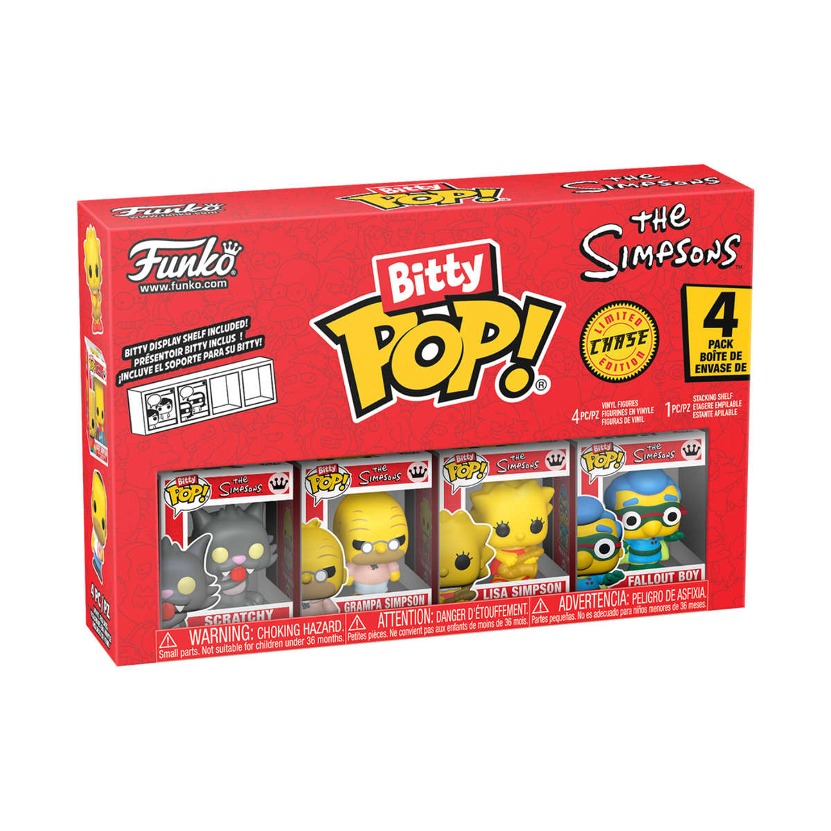 The Simpsons Funko Bitty Pop Series 4 - 4 Pack