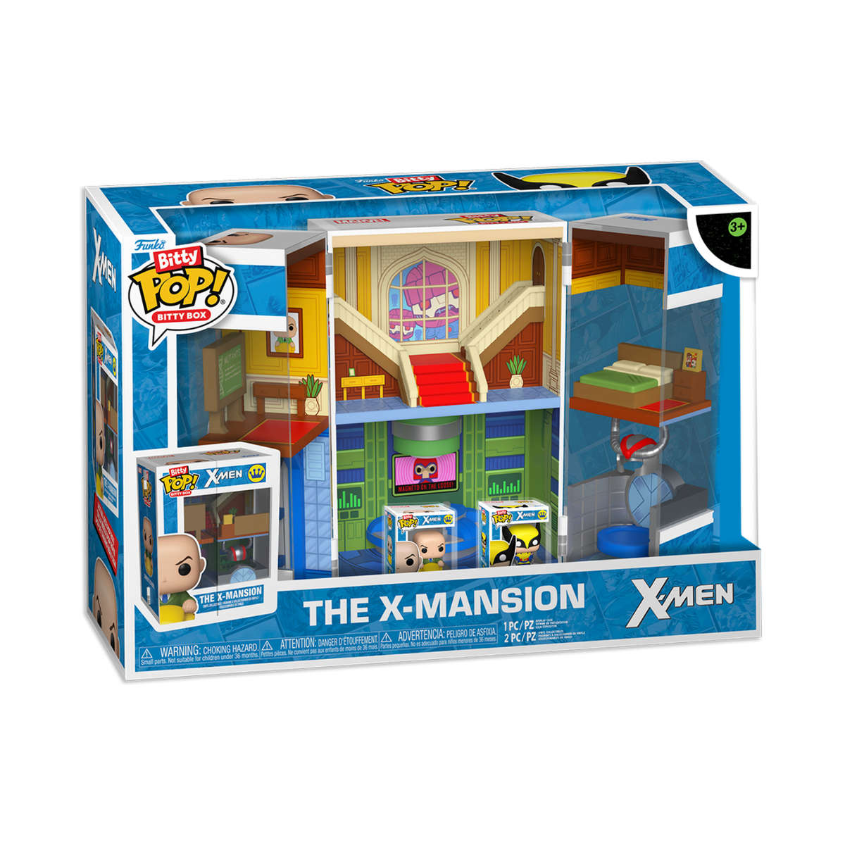 X-Mansion - X-Men Funko Bitty Pop Bitty Box