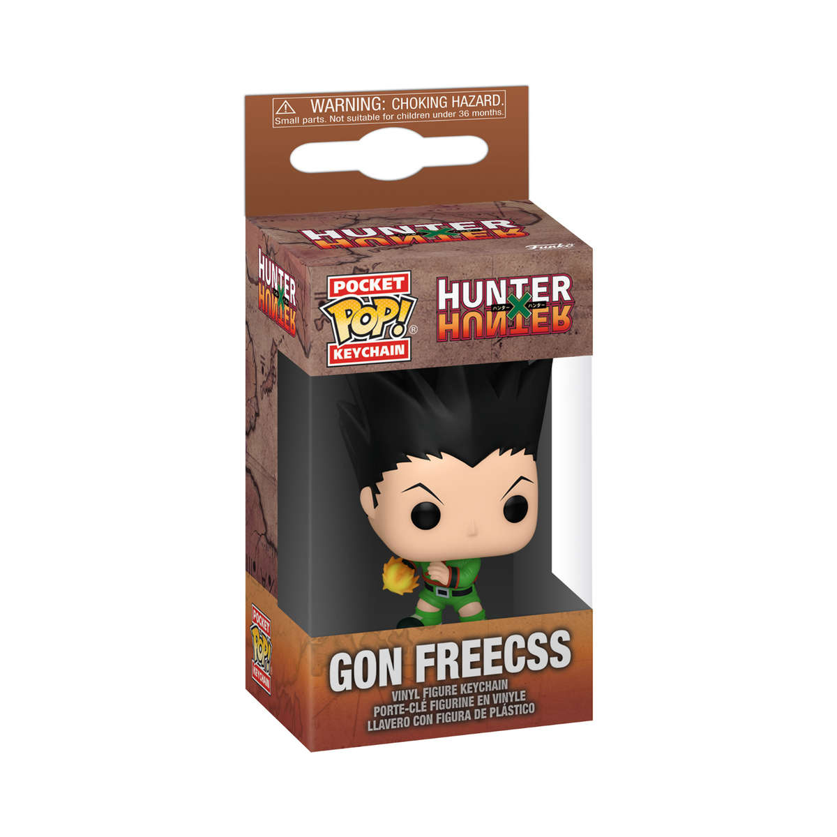 Gon Freecss - Hunter x Hunter Funko Pop! Pocket Keychain