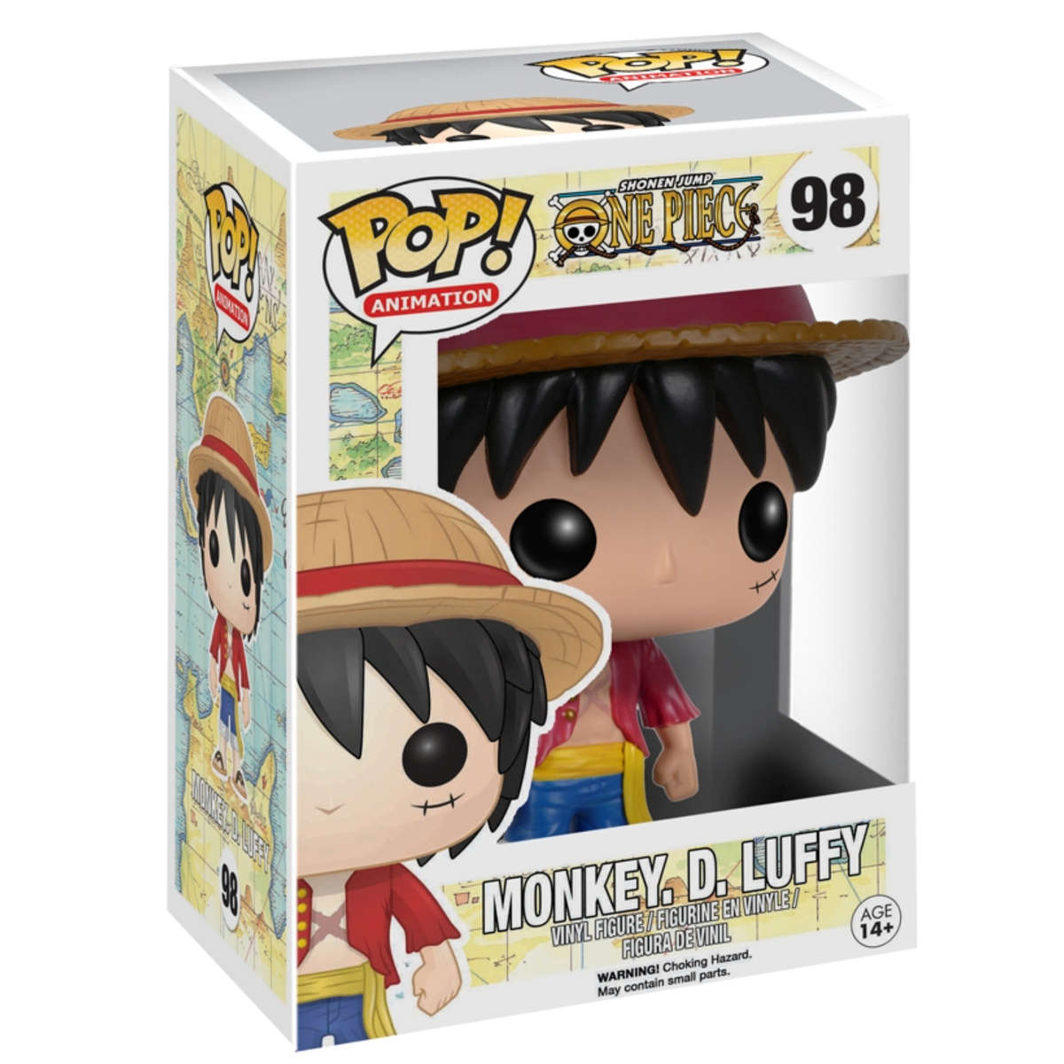 Funko Pop Animation Shonen Jump One Piece Monkey D Luffy #98