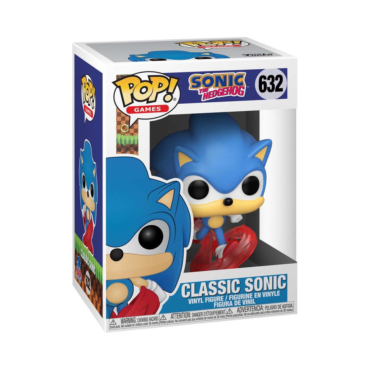 Funko Pop Games Sonic the Hedgehog Classic Sonic